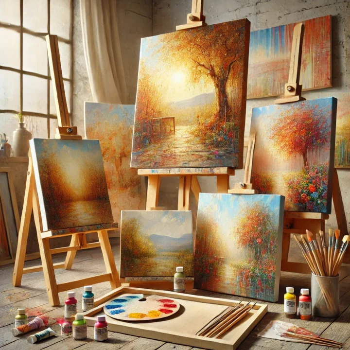 foto para blog bastidores para pintar